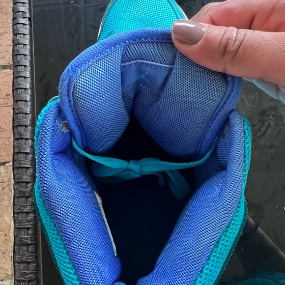 Nike Air Jordan 1 Phat Basketball Shoe Mens SZ 12 364770-401 Charlotte Hornets - Picture 7 of 8